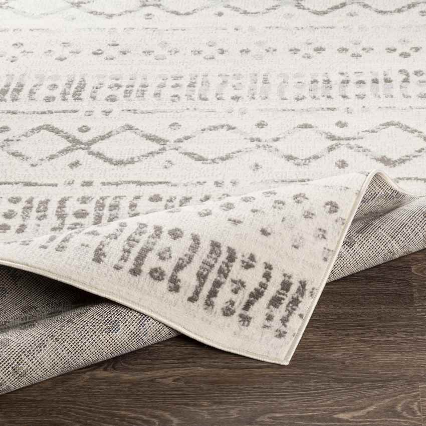 Mullegen Global Light Gray Area Rug