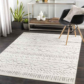 Mullegen Global Light Gray Area Rug