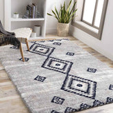 Keinse Global Light Gray Area Rug
