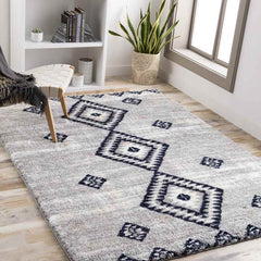 Keinse Global Light Gray Area Rug
