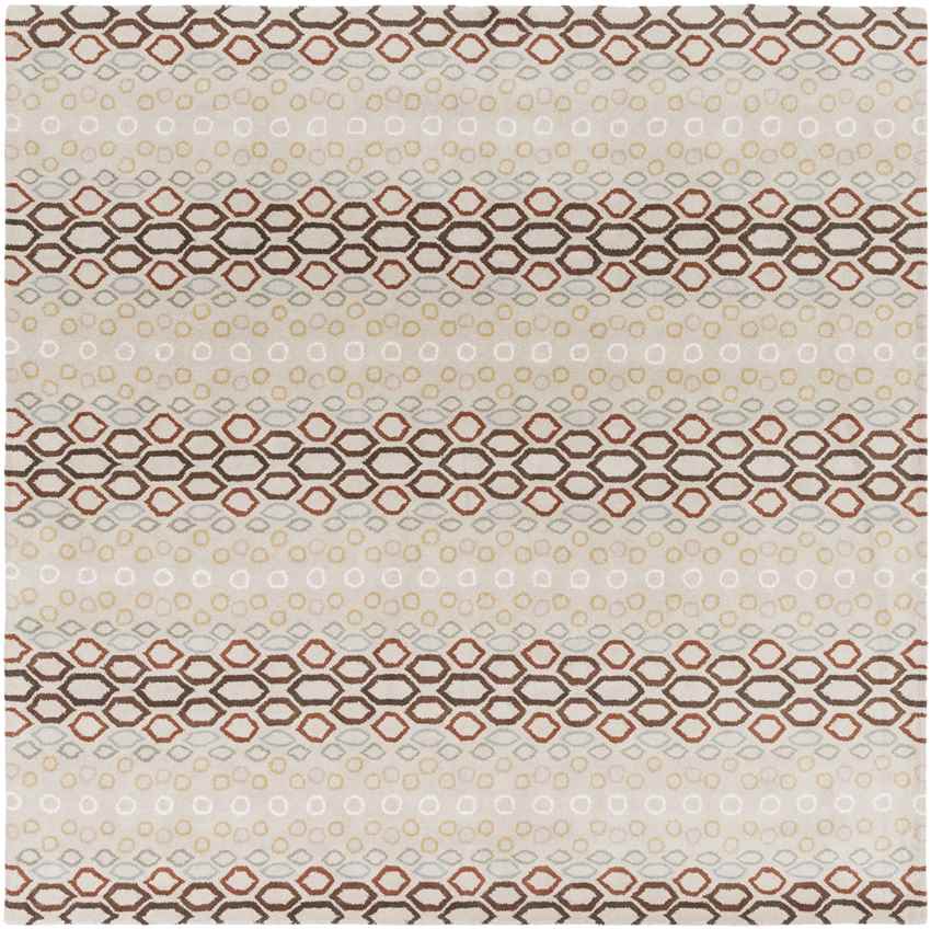 Purmerend Traditional Beige Area Rug