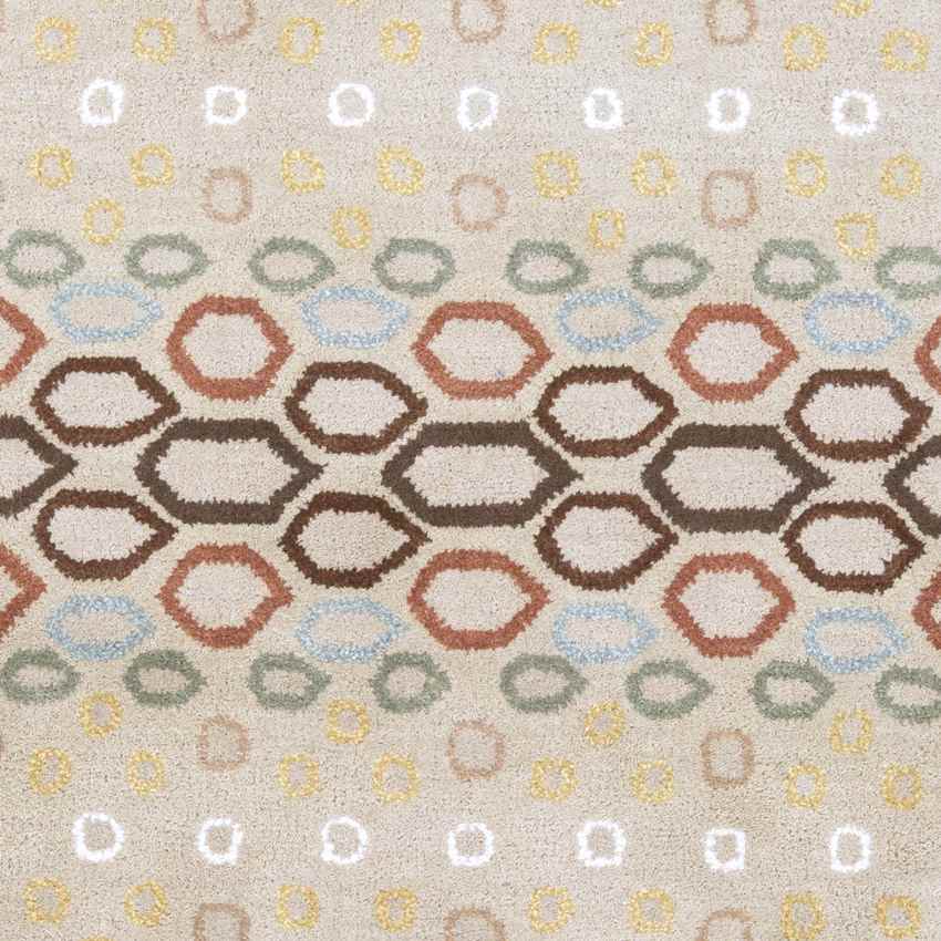 Purmerend Traditional Beige Area Rug
