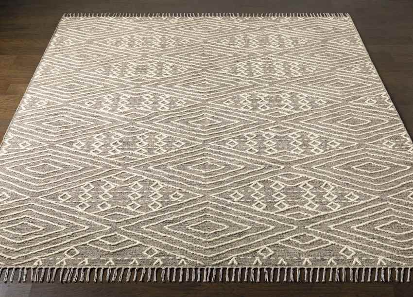 Marlow Global Dark Gray Area Rug