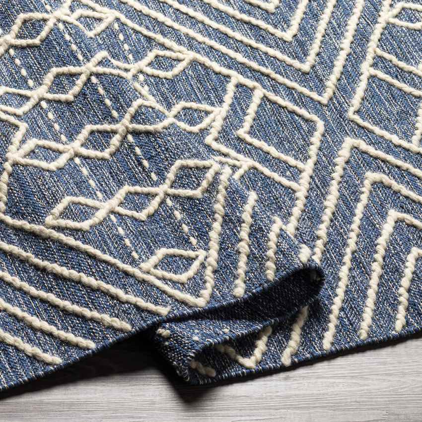 Marlow Global Navy Area Rug