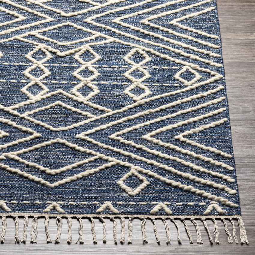 Marlow Global Navy Area Rug