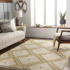 Maryport Global Mustard Area Rug