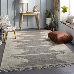 Terdiek Global Light Gray Area Rug