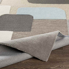 Vatrop Modern Khaki Area Rug