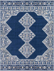 Berg Traditional Blue Area Rug