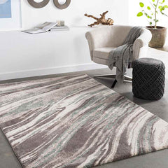 Borkel Modern Camel Area Rug