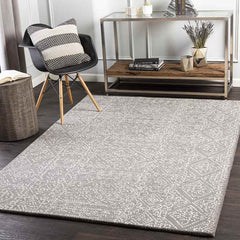Boschkens Global Light Gray Area Rug