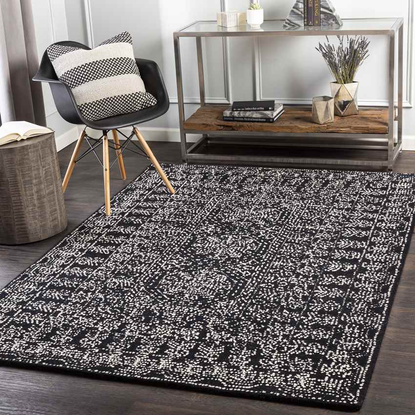 Boskant Global Black Area Rug