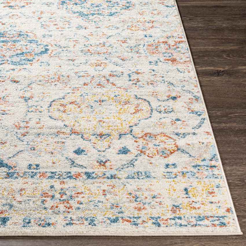 Breehees Traditional Ivory Area Rug