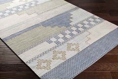 Everland Global Teal Area Rug