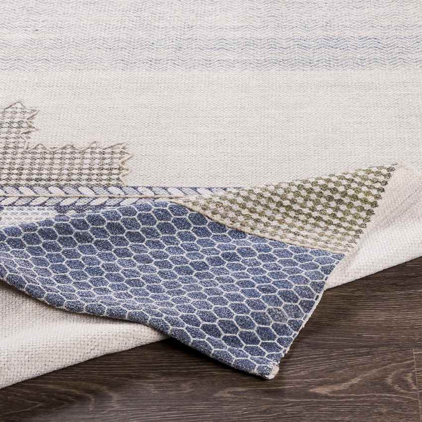 Everland Global Teal Area Rug