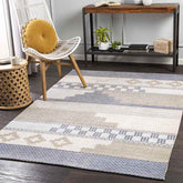 Everland Global Teal Area Rug