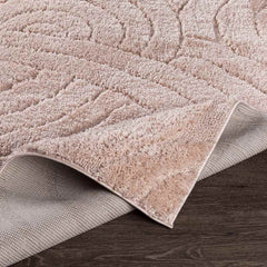 Havelt Modern Pale Pink Area Rug