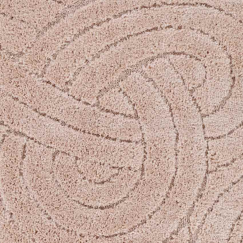 Havelt Modern Pale Pink Area Rug