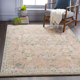 Heidveld Traditional Butter Area Rug