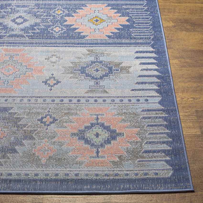 Naicam Rustic Denim Area Rug