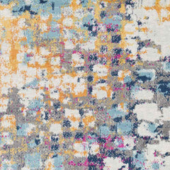 Hooidonk Modern Orange Area Rug