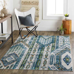 Hool Rustic Emerald Area Rug
