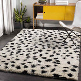 Karstraat Modern Cream Area Rug