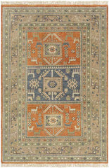 Midbuul Rustic Dark Brown Area Rug