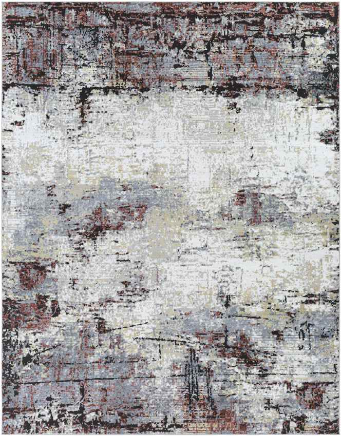 Milheeze Modern Charcoal Area Rug