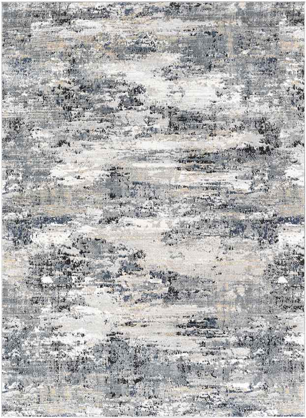 Muizenhol Modern Light Gray Area Rug