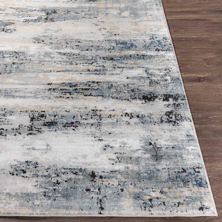 Muizenhol Modern Light Gray Area Rug