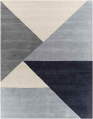Nergena Modern Taupe Area Rug