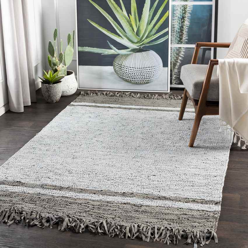 Pelikaan Rustic Light Gray Area Rug