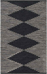 Plein Rustic Black Area Rug