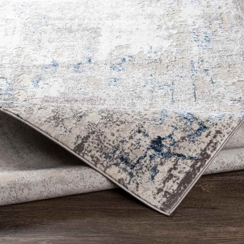Rijt Modern Dark Blue Area Rug