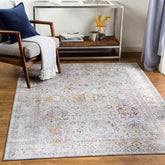 Lenox Traditional Light Gray Area Rug