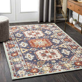 Zandwijk Traditional Brick Red Area Rug