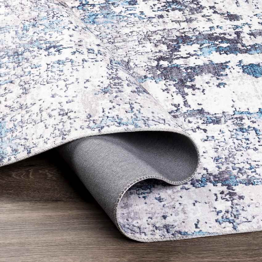 Zondveld Modern Blue Area Rug