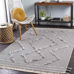 Overheek Global Grey Area Rug