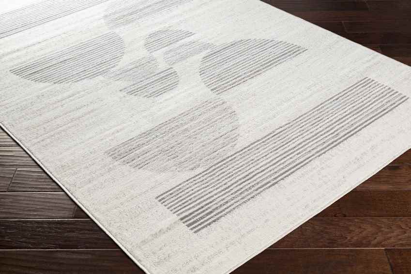 Piepert Modern Cream Area Rug