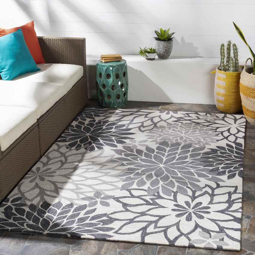 Schinnen Modern Grey Area Rug