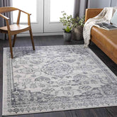 Venray Traditional Medium Gray Area Rug