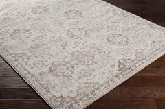 Viel Traditional Cream Area Rug