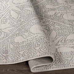 Vosberg Traditional Light Gray Area Rug