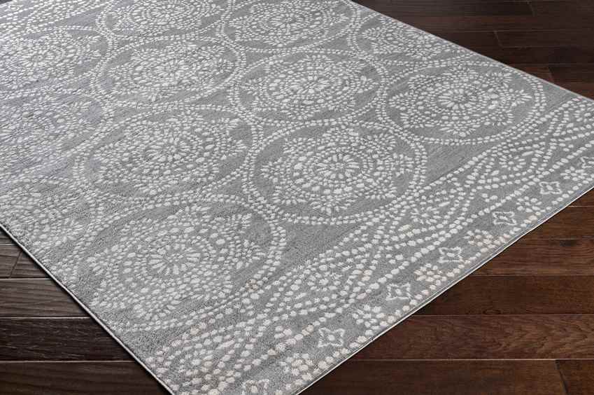 Voulwames Global Medium Gray Area Rug