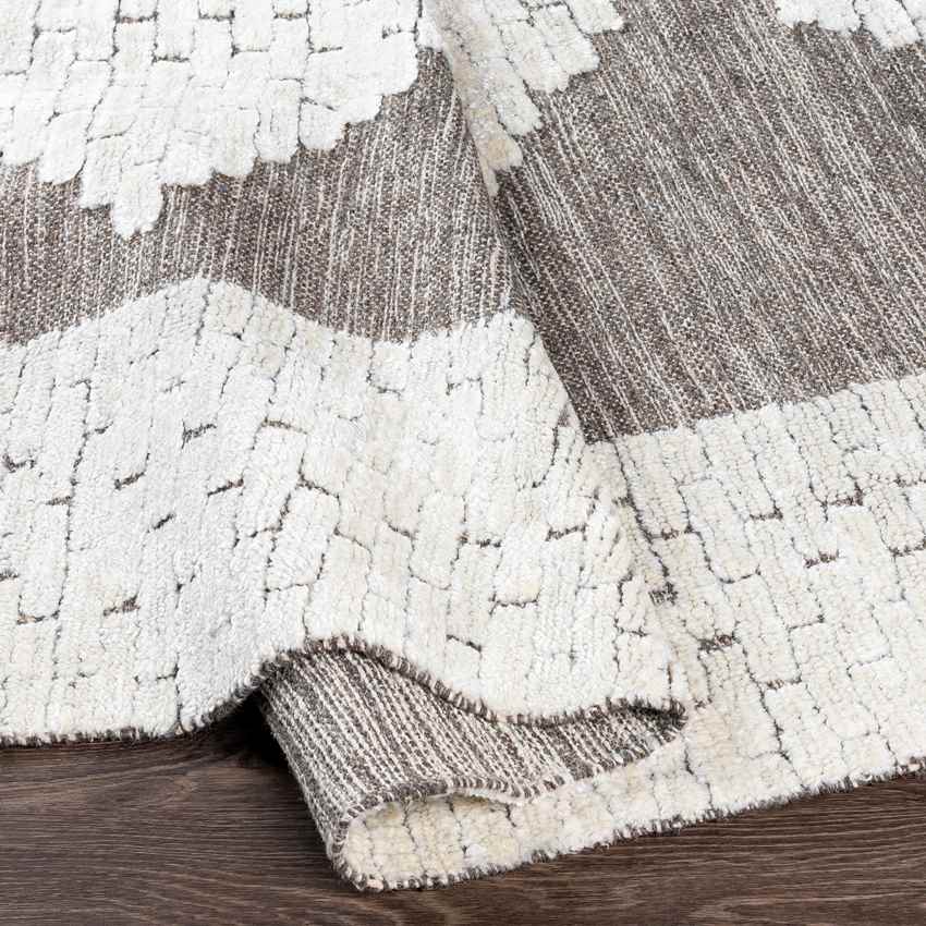 Zelen Global White Area Rug