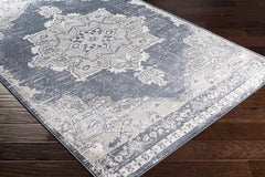 Barnflair Traditional Taupe Area Rug