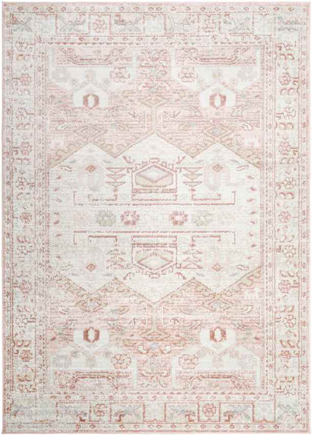 Biessum Traditional Light Brown Area Rug