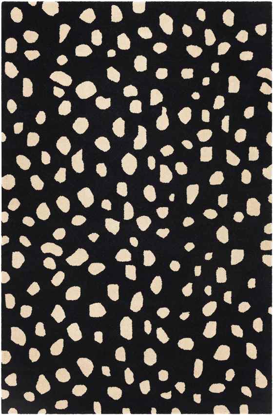 Sanremo Modern Black Area Rug
