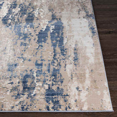 Enzelens Modern Blue Area Rug